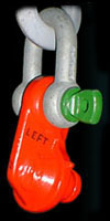 Left Hand Lug colour RED